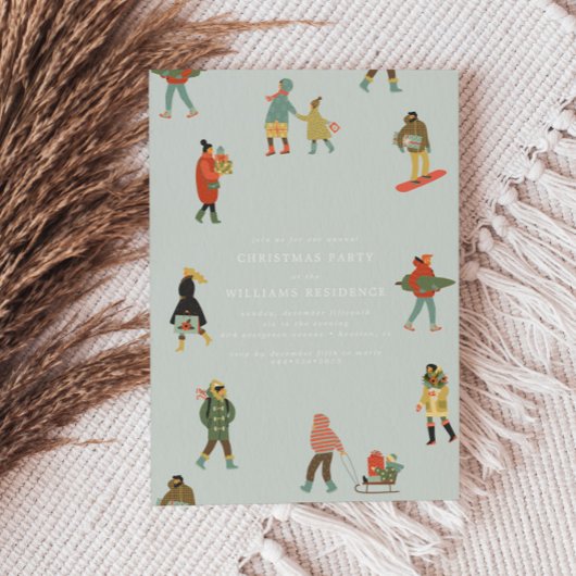 Invitation Fête de Noël de Modern Get Together