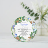 Invitation Fête de Noël de Noël de l'entreprise (Debout devant)