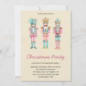 Invitation Fête de Noël de Noisette (Devant)
