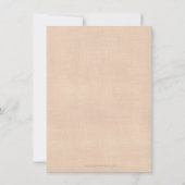 Invitation Fête de Noël de plage rustique côtière (Dos)