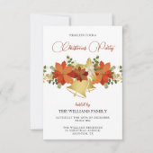 Invitation Fête de Noël décorative (Devant)