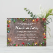 Invitation Fête de Noël d'entreprise (Debout devant)