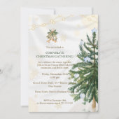 Invitation Fête de Noël d'entreprise annuelle (Devant)
