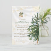 Invitation Fête de Noël d'entreprise annuelle (Debout devant)