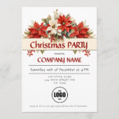 Invitation Fête de Noël d'entreprise annuelle (Devant)