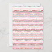 Invitation Fête de Noël d'entreprise Joyeuses Fêtes (Dos)