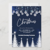 Invitation Fête de Noël des arbres (Devant)