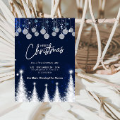 Invitation Fête de Noël des arbres