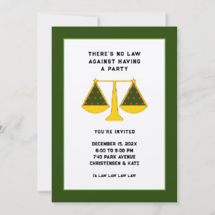 Invitation Fête de Noël des avocats