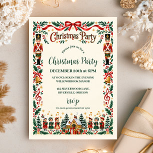 Invitation Fête de Noël des Chanteurs de Cantiques Joyeux