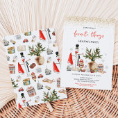 Invitation Fête de Noël des Choses Préférées