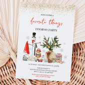 Invitation Fête de Noël des Choses Préférées