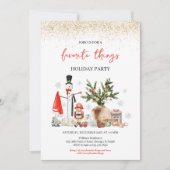 Invitation Fête de Noël des Choses Préférées (Devant)