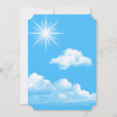 Invitation Fête de Noël des Fiançailles de vacances (Dos)