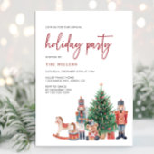 Invitation Fête de Noël d'hiver
