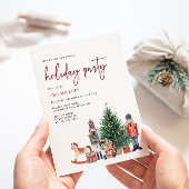Invitation Fête de Noël d'hiver