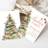 Invitation Fête de Noël d'hiver