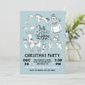 Invitation Fête de Noël d'hiver à Hygge Cosy (Debout devant)