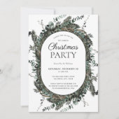 Invitation Fête de Noël d'hiver Dusty (Devant)