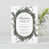 Invitation Fête de Noël d'hiver Dusty (Debout devant)