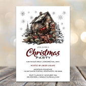 Invitation Fête de Noël du Cabine du pays