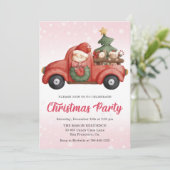 Invitation Fête de Noël du camion (Debout devant)