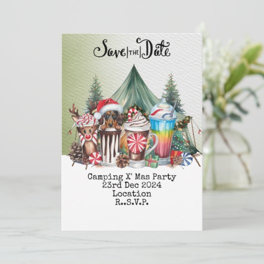 Invitation Fête de Noël du camping (Debout devant)