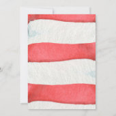 Invitation Fête de Noël du Casquette du Père Noël (Dos)