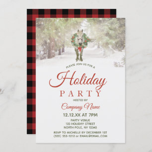 Invitation Fête de Noël du Cheval Blanc