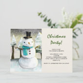 Invitation Fête de Noël du motoneigiste (Debout devant)