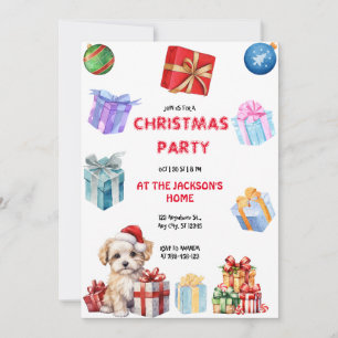 Invitation Fête de Noël du Père Noël