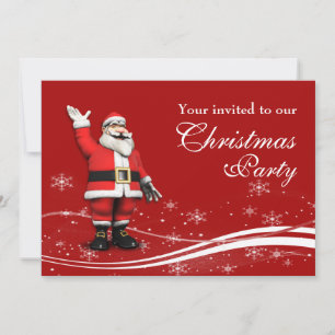 Invitation Fête de Noël du Père Noël