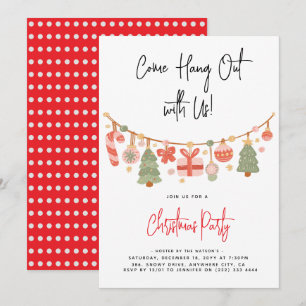 Invitation Fête de Noël du Père Noël