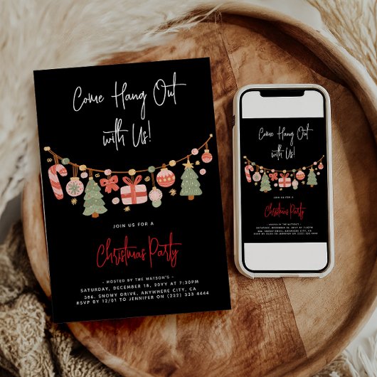 Invitation Fête de Noël du Père Noël