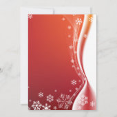 Invitation Fête de Noël du Père Noël (Dos)