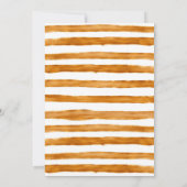 Invitation Fête de Noël du poulet rustique (Dos)