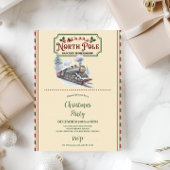 Invitation Fête de Noël du train du Pôle Nord