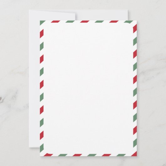 Invitation Fête de Noël Elegant Wreath and Festive Border Par (Dos)