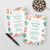 Invitation Fête de Noël fantaisiste