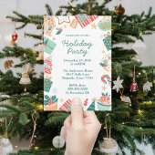 Invitation Fête de Noël fantaisiste