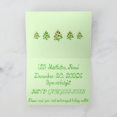 Invitation Fête de Noël fantastique (Intérieur)