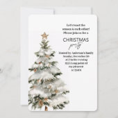 Invitation Fête de Noël | Festive (Devant)