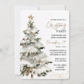 Invitation Fête de Noël | Festive (Devant)