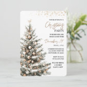 Invitation Fête de Noël | Festive (Debout devant)