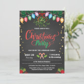 Invitation fête de Noël fête de la marque (Debout devant)