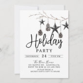 Invitation Fête de Noël, Fête de Noël (Devant)