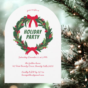 Invitation Fête de Noël Fête de Noël Fête de Noël ARCH