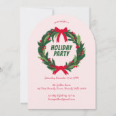 Invitation Fête de Noël Fête de Noël Fête de Noël ARCH (Devant)