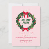 Invitation Fête de Noël Fête Fête de Noël CUSTOM (Devant)