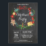 Invitation Fête de Noël Fête Florale Wreath<br><div class="desc">Invitation Noël Fête de Fêtes. Dîner de Noël Invitation de fête de Noël. Fleurs florales de Noël couronne. Arrière - plan de tableau de bord. Pour plus de personnalisation,  cliquez sur le bouton "Customiser" et utilisez notre outil de conception pour modifier ce modèle.</div>